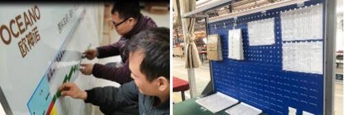 歐神諾陶瓷廣西基地《精益運營II期 功能性5S與員工培訓體系》項目完美收官